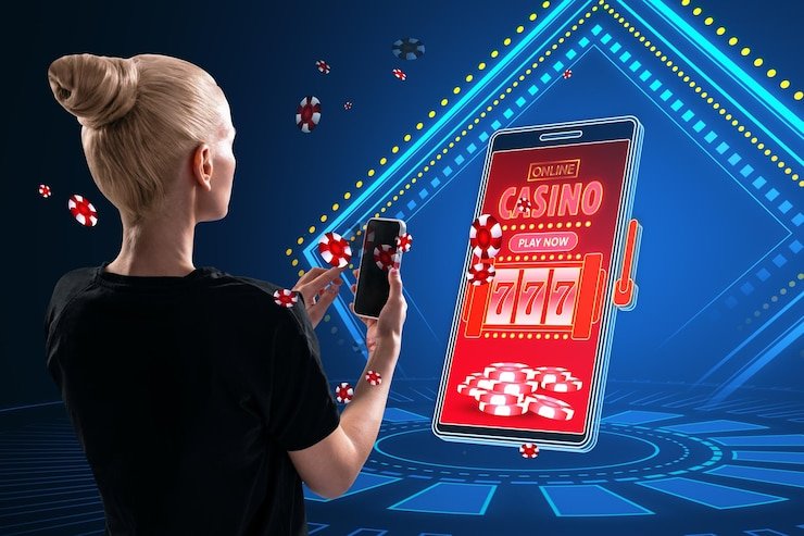 paito ncd live dealer blackjack table on mobile phone screen